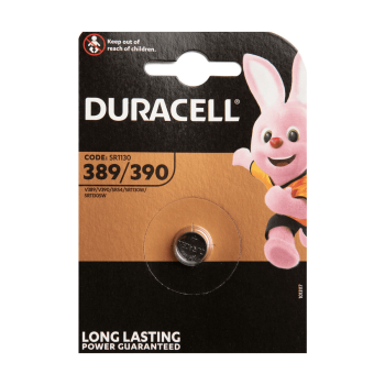 Duracell Uhrenbatterie 390 / 389 Multi Drain SR54 SR1130 Knopfzelle 1,55V