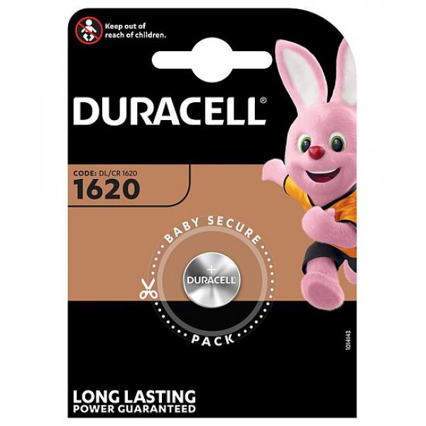Duracell CR1620 Lithium Batterie 3V - 1er Packung