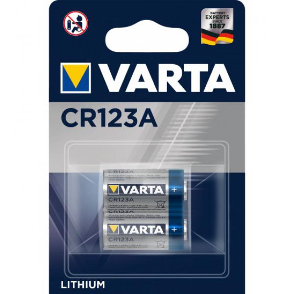 Varta Photobatterie CR123A B2x10