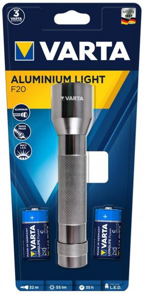 Taschenlampe Varta Aluminium 16628 Light F20